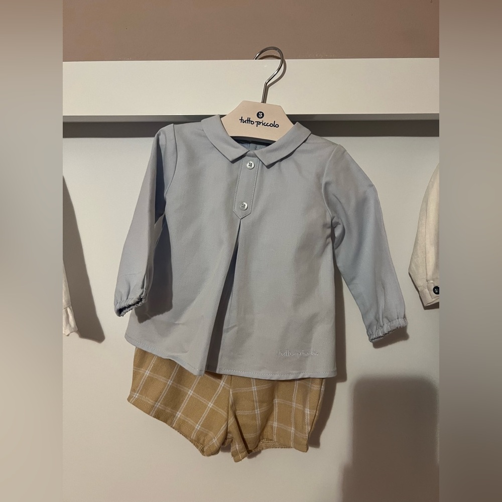Tutto Piccolo in blue, beige and white